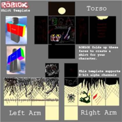 TGA shirt texture Roblox decal