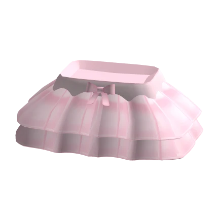 cutesy pink ruffle skirt w bow Roblox Item Rolimon s
