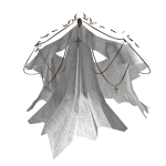 White Ornate Royal Dress