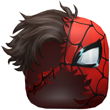 Ripped Spider Mask Hair