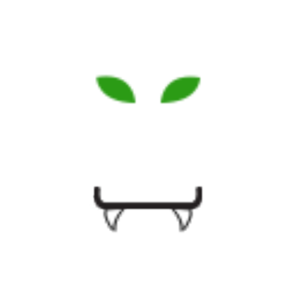 Sneaky Green-Eyed Snake