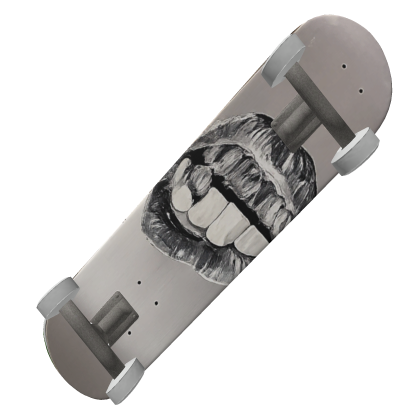 Graffiti Skateboard Deck (White)
