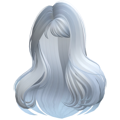 Voluminous Long Blowout Hair (Sky Blue) Roblox item