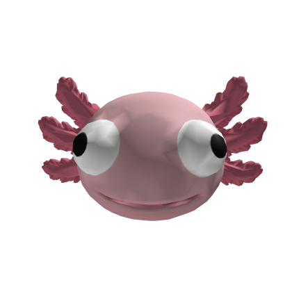 Derpy Axolot Funny Head