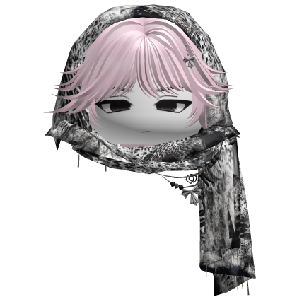 Headscarf Emo Boy Hair Baby Pink Roblox item