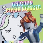 Unicorn Color Number: Pixel Art Paint by Numbers