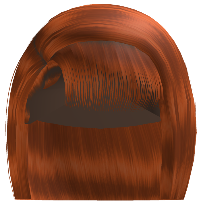 𝓭 Side Part Bob w/ Bangs (Ginger)