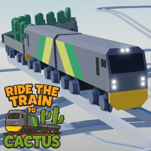 Ride the train to Cactus official Roblox game thumbnail