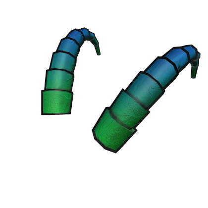 Teal Mystic Horns Roblox item