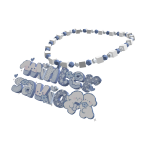 cute winter and savio matching necklace !