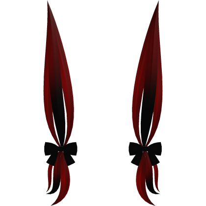 🕸️๋. ⭑ Mourning Gothic Extensions || Red
