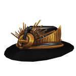 [PBR] Elegant Gold & Black Ornate Fedora