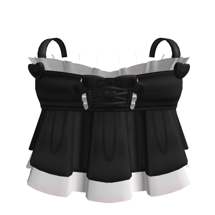 . ‿ ♡ dreamy babydoll dress in black & white