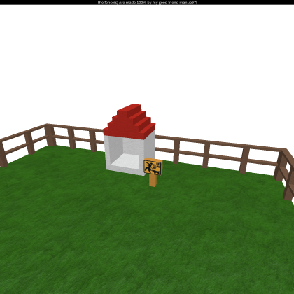 Dog yard.