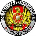 [LAFD] Los Angeles Fire Department.