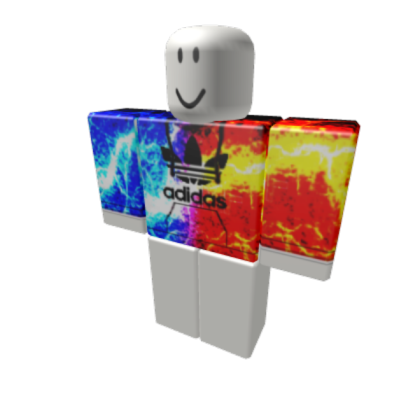 💯𝐎𝐑𝐈𝐆𝐈𝐍𝐀𝐋🔥 Water & Fire Adidas Hoodie Roblox decal
