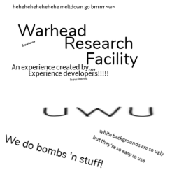 Experience Warhead Research Facility