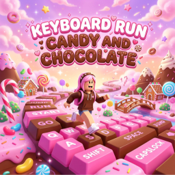 Keyboard Run : Candy and Chocolate