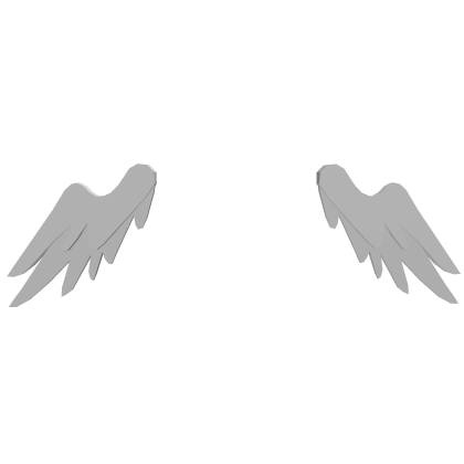 Gray Head Wings Roblox item