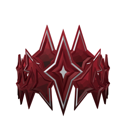 Crimson Celestial Crown Tiara (Red)