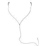 White Wired Earbuds (L)