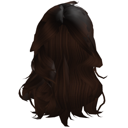 Dark Brown Half Up Wispy Layers