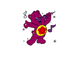 Purple pink blue yellow black are the best