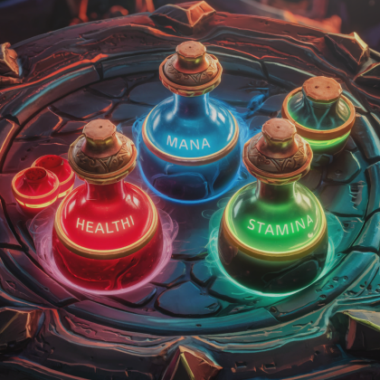 🧪Potions RPG Kit Medieval Fantasy Wizard Loxera