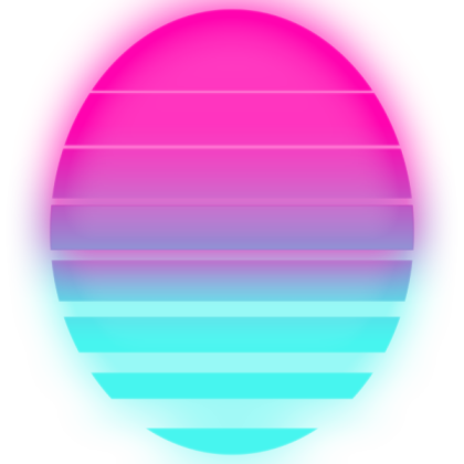 80's Miami Vice sun 2 Roblox decal