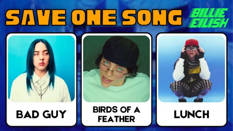 Save One Song: Billie Eilish