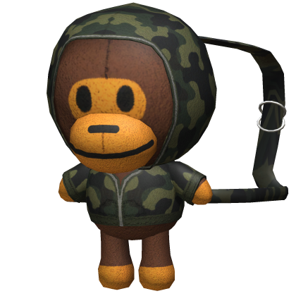 Milo Ape Green Camo Backpack 4.0 Roblox item