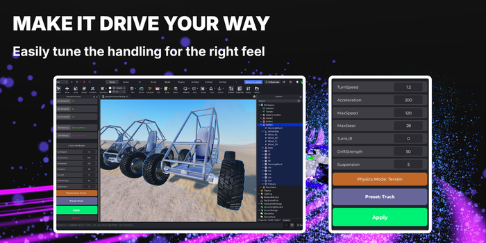 StarryDrive Vehicle System preview 2