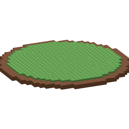 [✨⭐] Stud Grass Platform Field Prop Low Poly G
