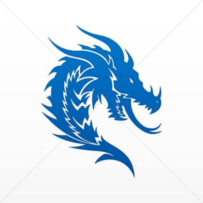 Blue dragon Roblox decal