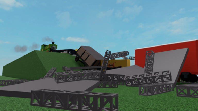 Blue Train Crashes 2 screenshot 1