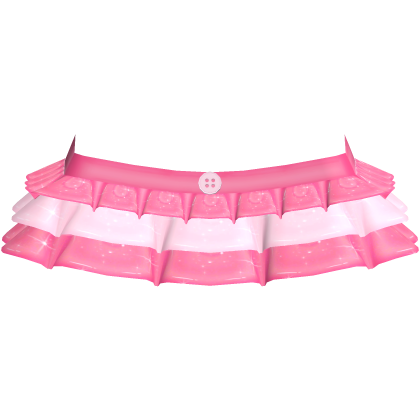 Cute Sparkly Hot Pink Button Skirt