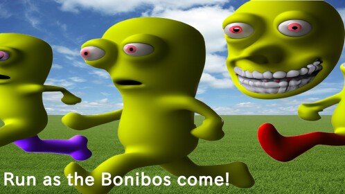 Run 1000 Meters to Escape Bonibos