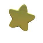Ashley's Iconic Yellow Star Hair Clip ⭐