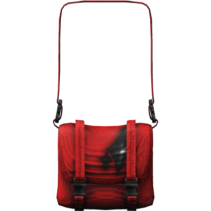 Red Grunge Crossbody Satchel | Roblox Item - Rolimon's