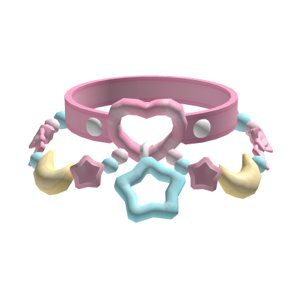 𐔌 pink kawaii necklace decora harajuku collar thumbnail