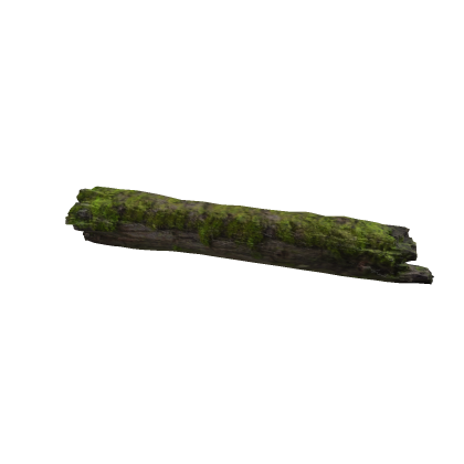 AI Generated Mossy Tree Log