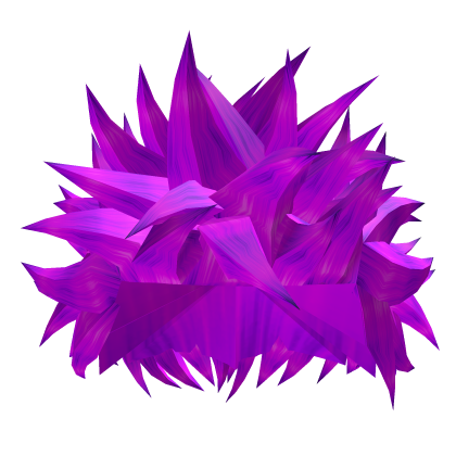 Messy bedhead boy hair [Neon purple]