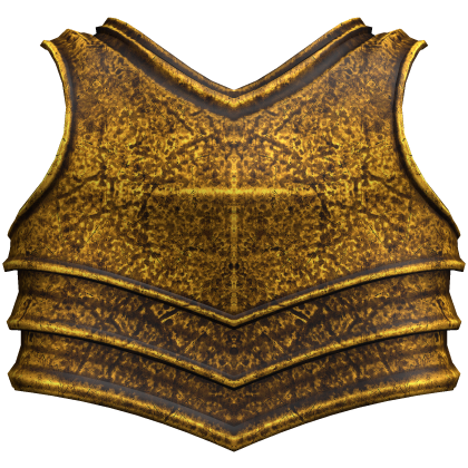 Gold Knight Chestplate Roblox item