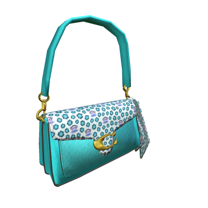 Teal Paul Frank Leopard Headband