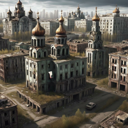 Russian abandoned city SURVIVAL! [TEST]
