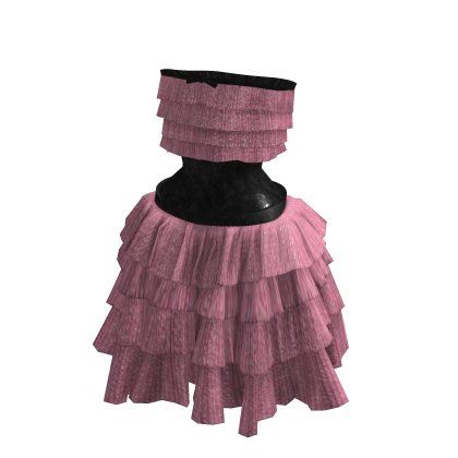 SS14 Couture Dress (Pink & Black) thumbnail