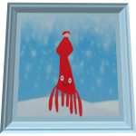 ugly santa squid drawing