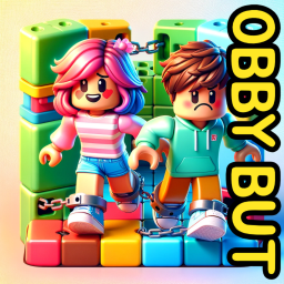 Obby But You Can't Jump🚫🐇 Robux