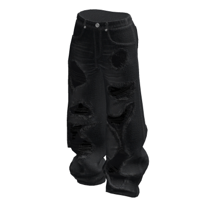 Y2k Fashion Pants Black