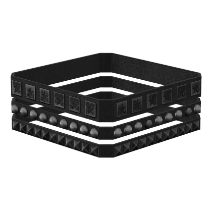 Punk Studded Stars Bracelets (R6)